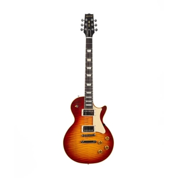 Heritage, Custom Shop Core Collection H-150 E-Guitar with Case, Dark Cherry Sunburst